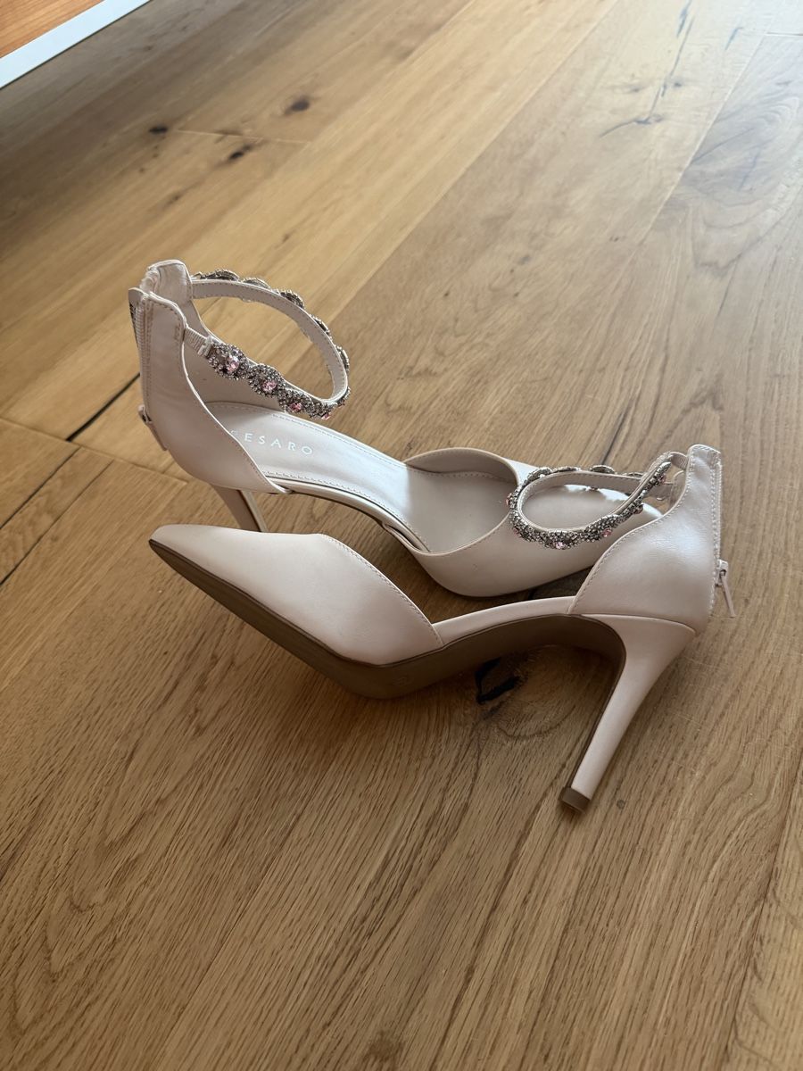 Damenschuhe: PESARO Pumps beige Strass Gr.  39 neu – Neu (gemäss Beschreibung) aus Sargans von Rohan12