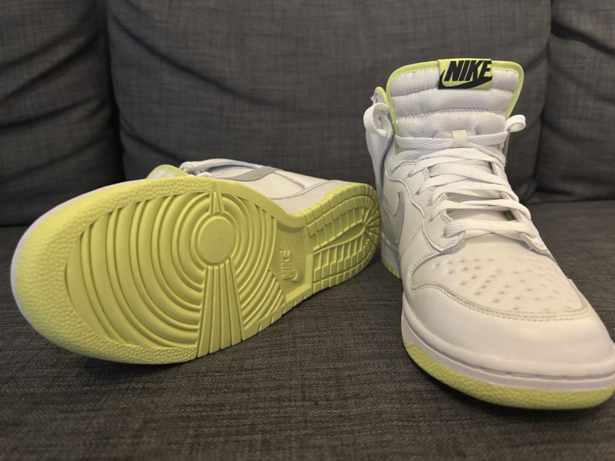 Nike Herrenschuhe: Nike Dunk High Customs Lemon/white – Neu (gemäss Beschreibung) aus Zürich von mue_5kbs 1