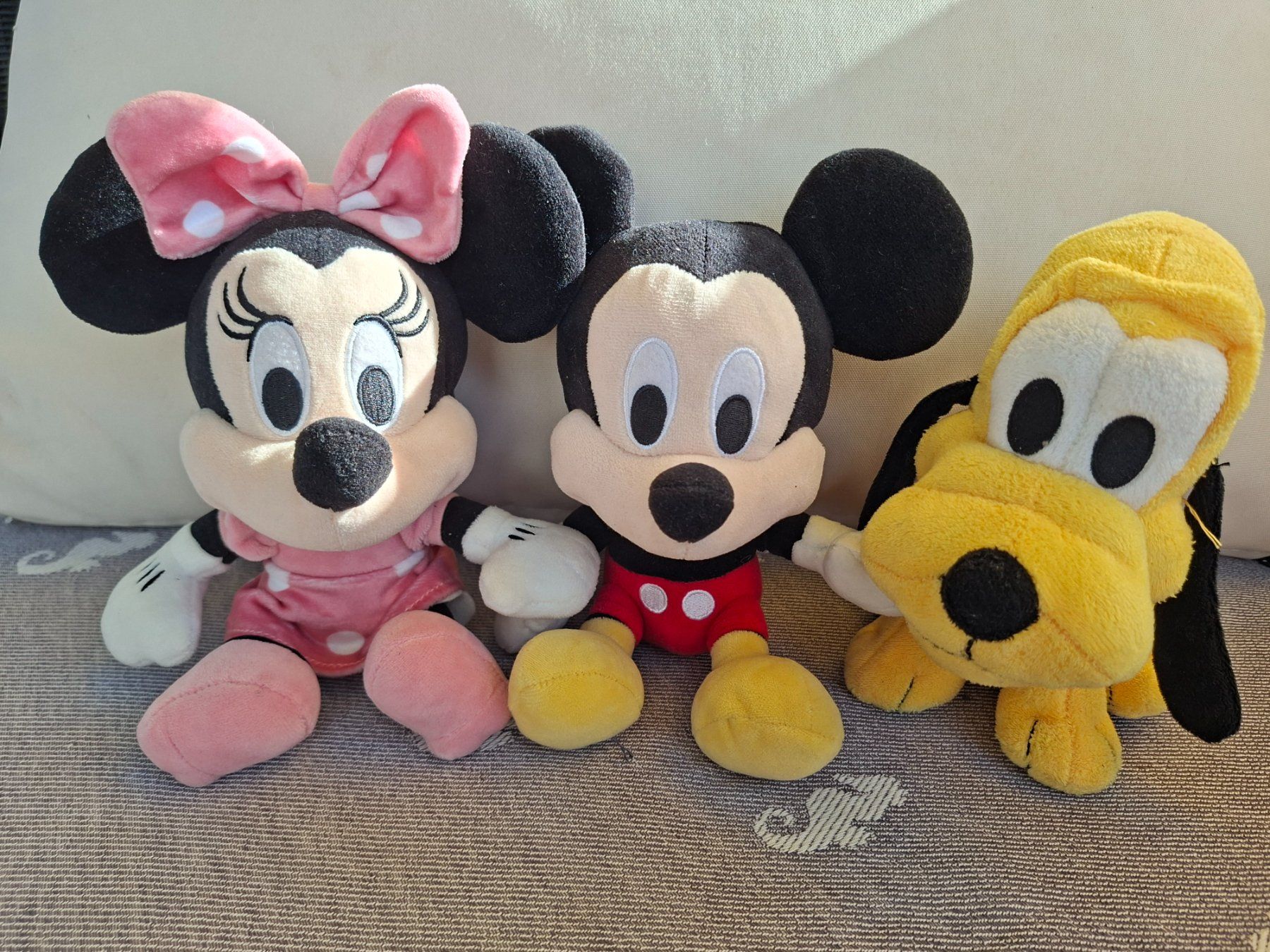 Giocattoli: Disney Plüschtiere Minnie, Micky Maus und Pluto – Usato da Balterswil venduto da Steineparadies