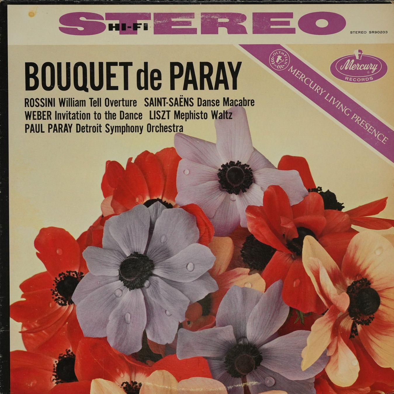 Dischi in vinile: Mercury SR 90203 / Bouquet de Paray – Usato da Brunnen venduto da Techfreak1