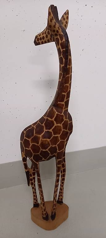 Figurines: Holzfigur Giraffe – D'occasion à Andwil TG par Dorro 1