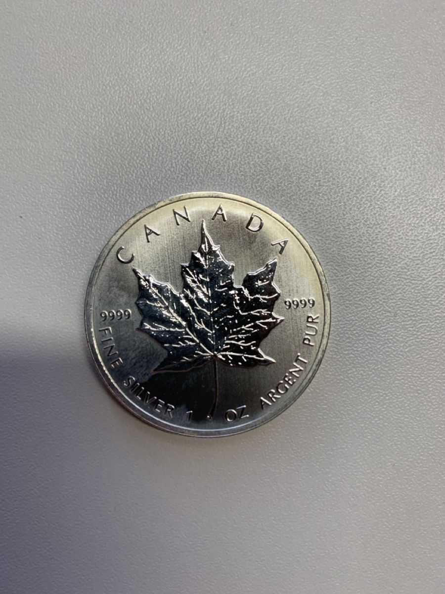 Tutti le monete: Kanada 1 oz Silber Maple Leaf 2013 Münze 5 Dollar – Usato da Wiggen venduto da Antoniotto 1