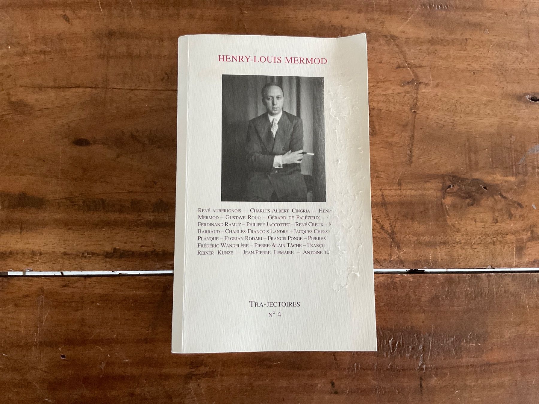 Libri: Henry-Louis Mermod Trajectoires 4, rare ! – Usato da Avenches venduto da Optimus_