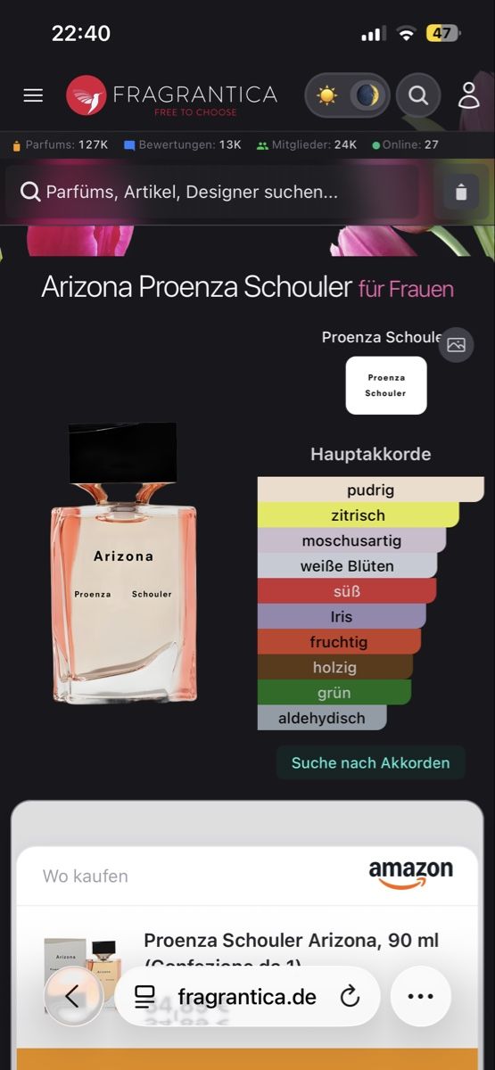 Profumi & Eau de Toilette: Arizona Proenza Schouler – Usato da Baden venduto da E1556Z 1