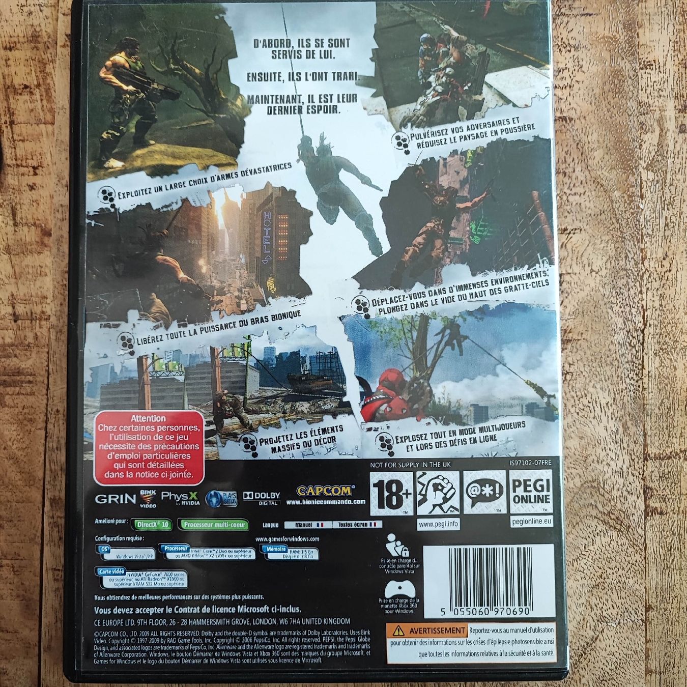 Capcom Spiele: Bionic Commando PC Game – Gebraucht aus Dübendorf von  1