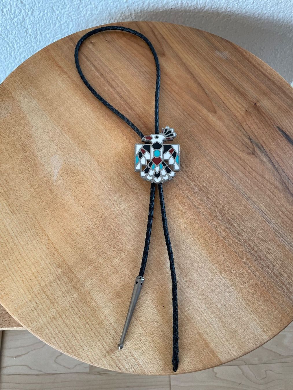 Ciondoli: Bolo Tie, Native American, Adler – Usato da Köniz venduto da kupu-kupu 1