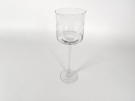 Glas Windlicht Hoch