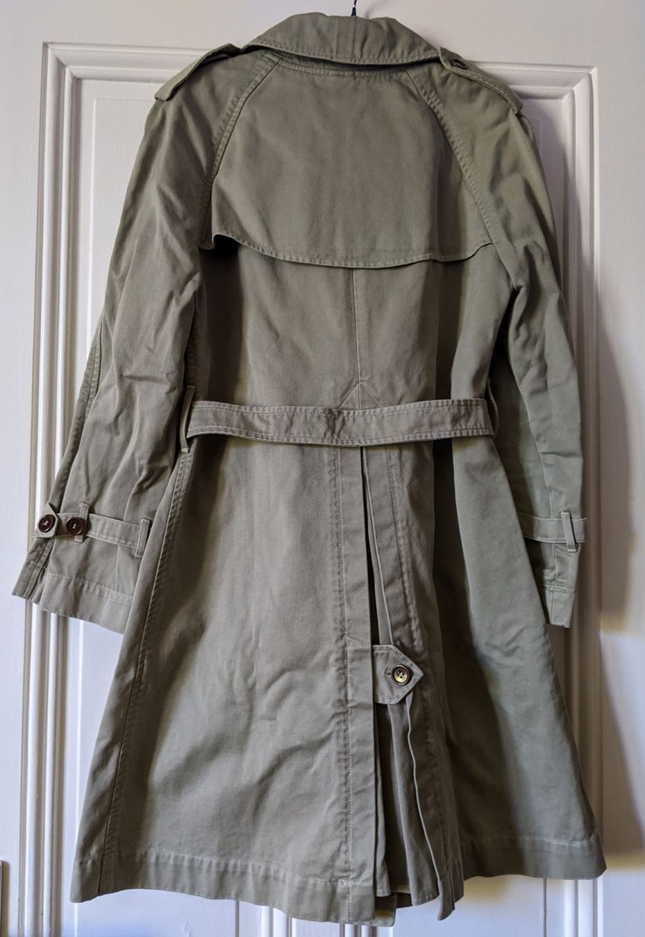 Isabel Marant Cappotti: ISABEL MARANT : Trench vert pâle 36 – Usato da Petit-Lancy venduto da lilycerise 3