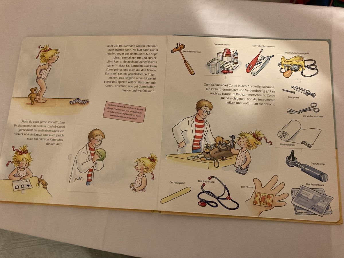Libri: Conny beim Kinderarzt Buch – Usato da Kesswil venduto da Branca-01 6