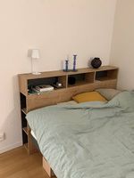 Bett Kopfteil mit Stauraum