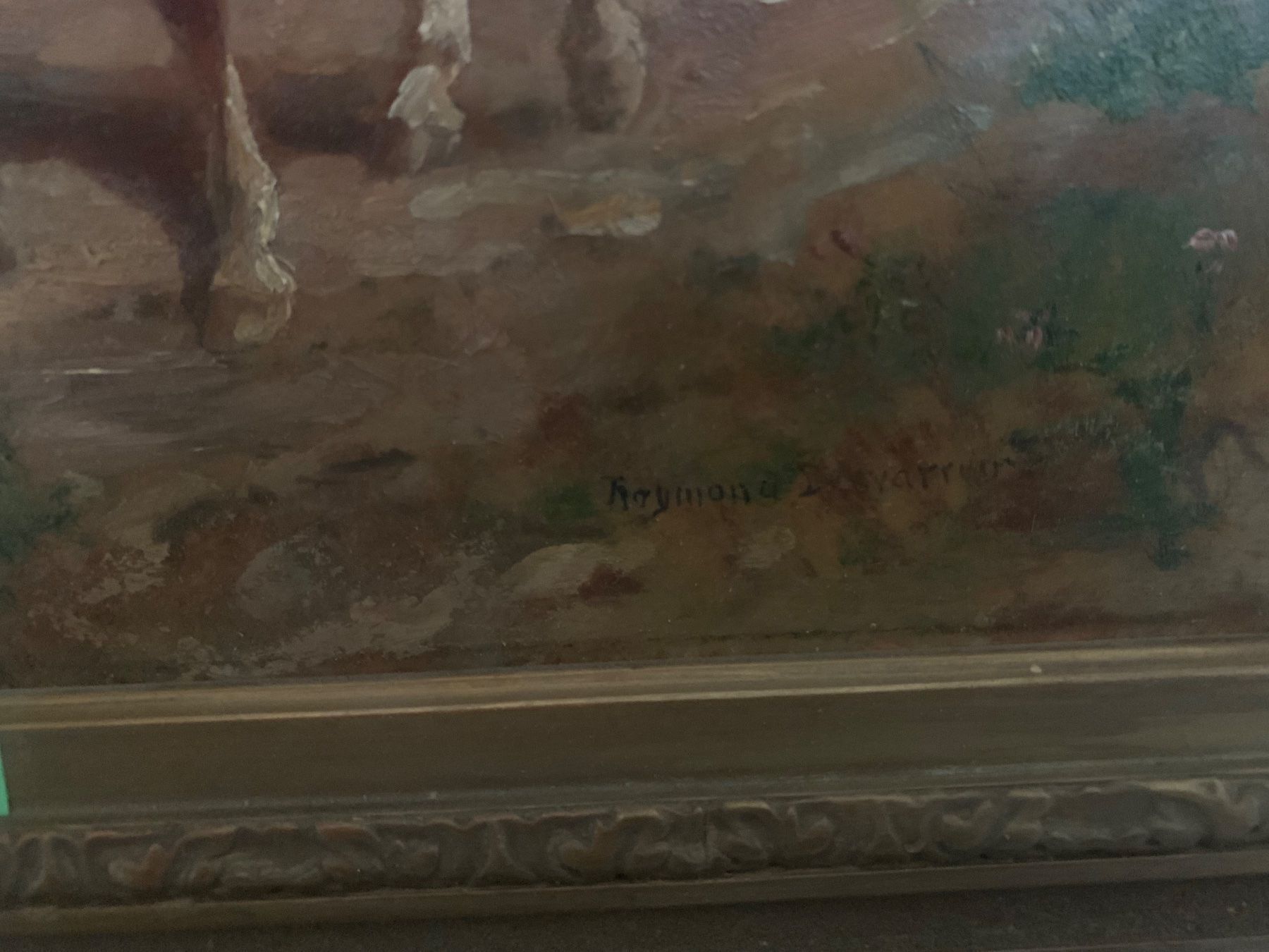 Tableaux: Raymond Desvarreux Ölgemälde – D'occasion à Cham par Chramschopf 2
