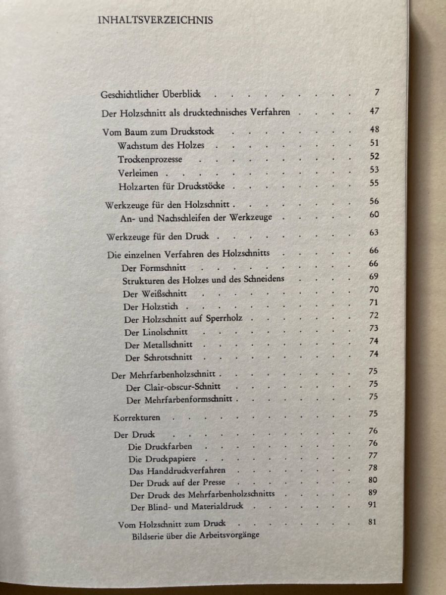Libri: Buch "Der Holzschnitt" von Siegfried E. Fuchs – Usato da Zürich venduto da 000rk 1