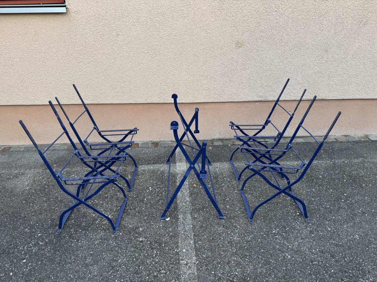 Sedie: 4 Gartenstuhl-Klapp-Gestelle – Usato da Gränichen venduto da onkel_xxl