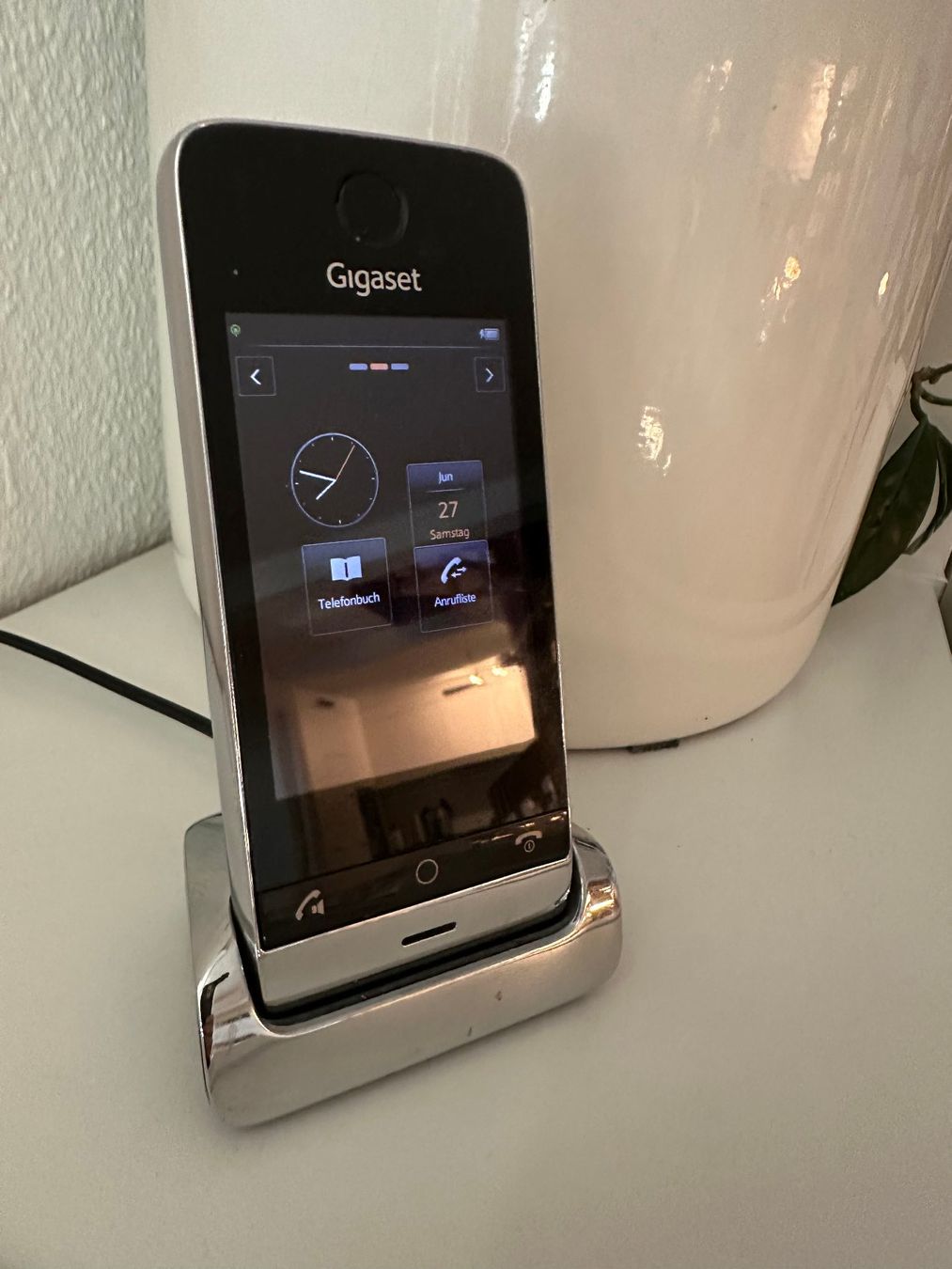 Gigaset Telefone: Gigaset SL910 Schnurloses Telefon mit Ladekabel – Gebraucht aus Winterthur von nelead