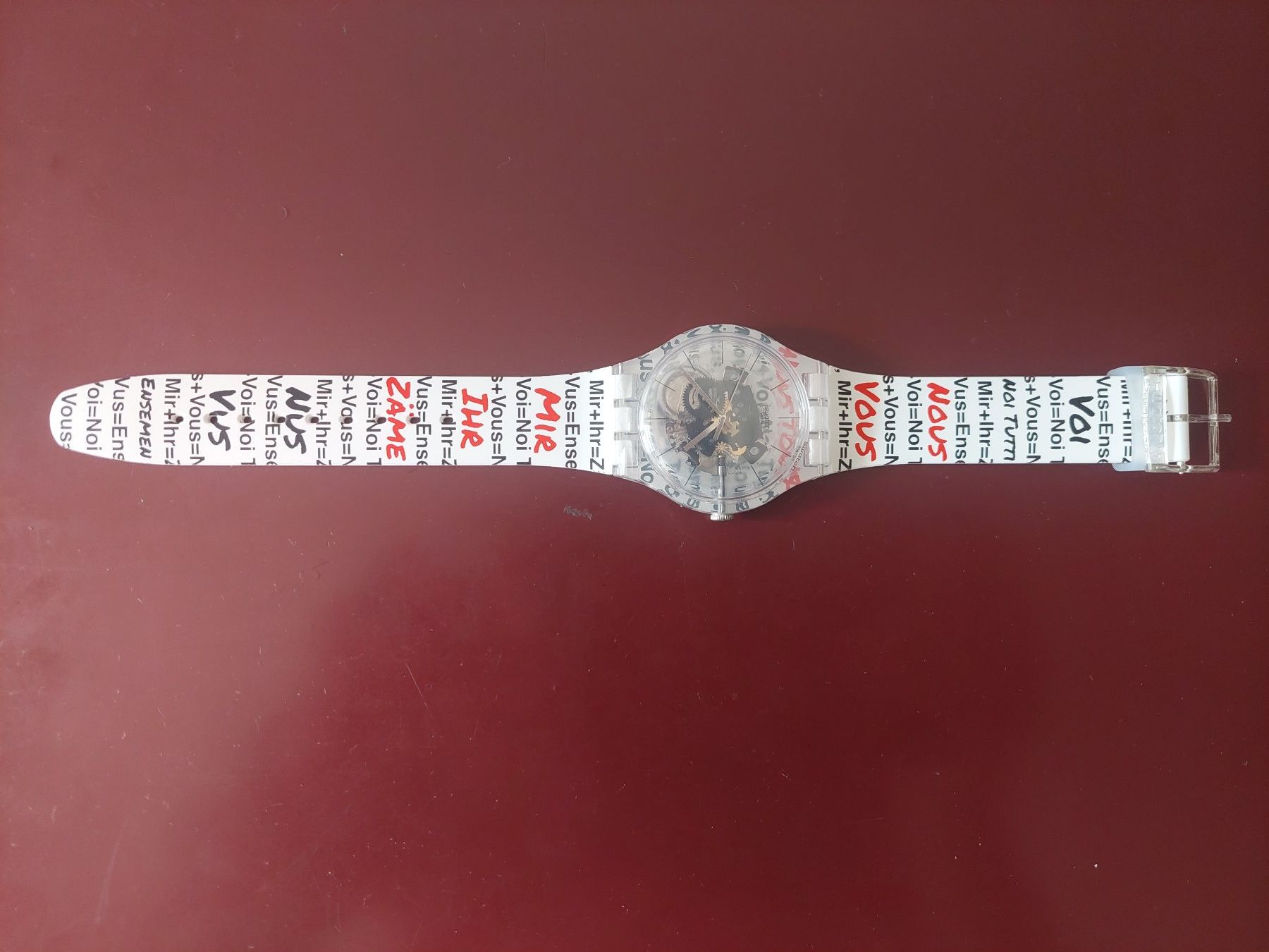 Swatch Orologi: SWATCH  MIR-IHR-ZÄME – Nuovo e nell'imballaggio originale da Glarus venduto da Mckie