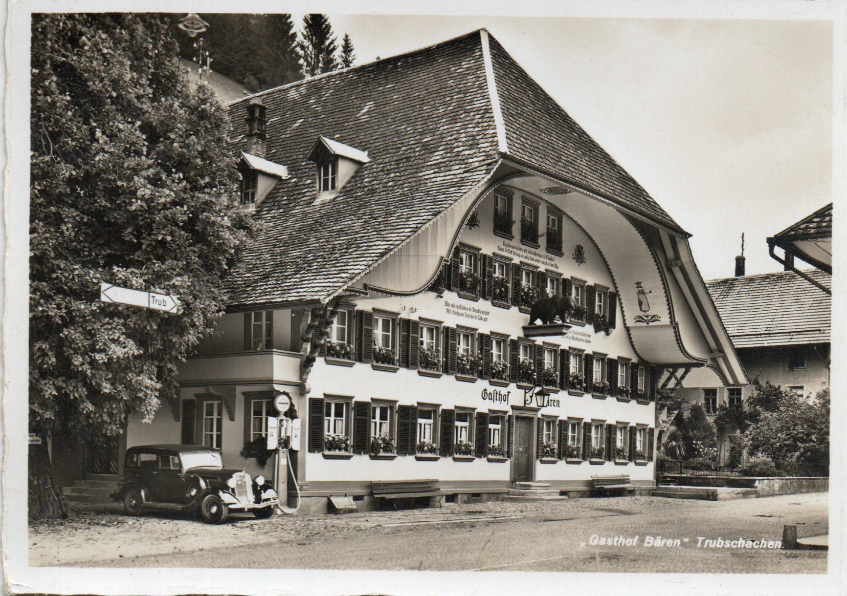 Cartoline postali: Trubschachen - Gasthof Bären – Nuovo (secondo la descrizione) da Melano venduto da pisonsdro