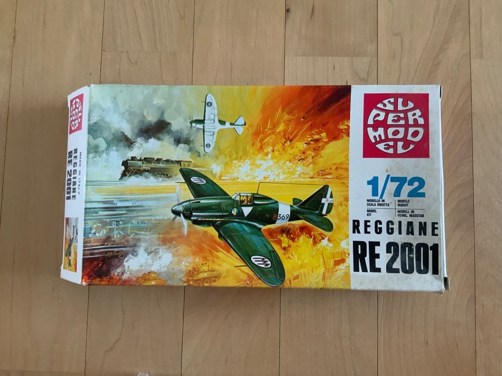 Reggiane RE 2001 Plastik Modellbausätze 1:72 | Kaufen auf Ricardo