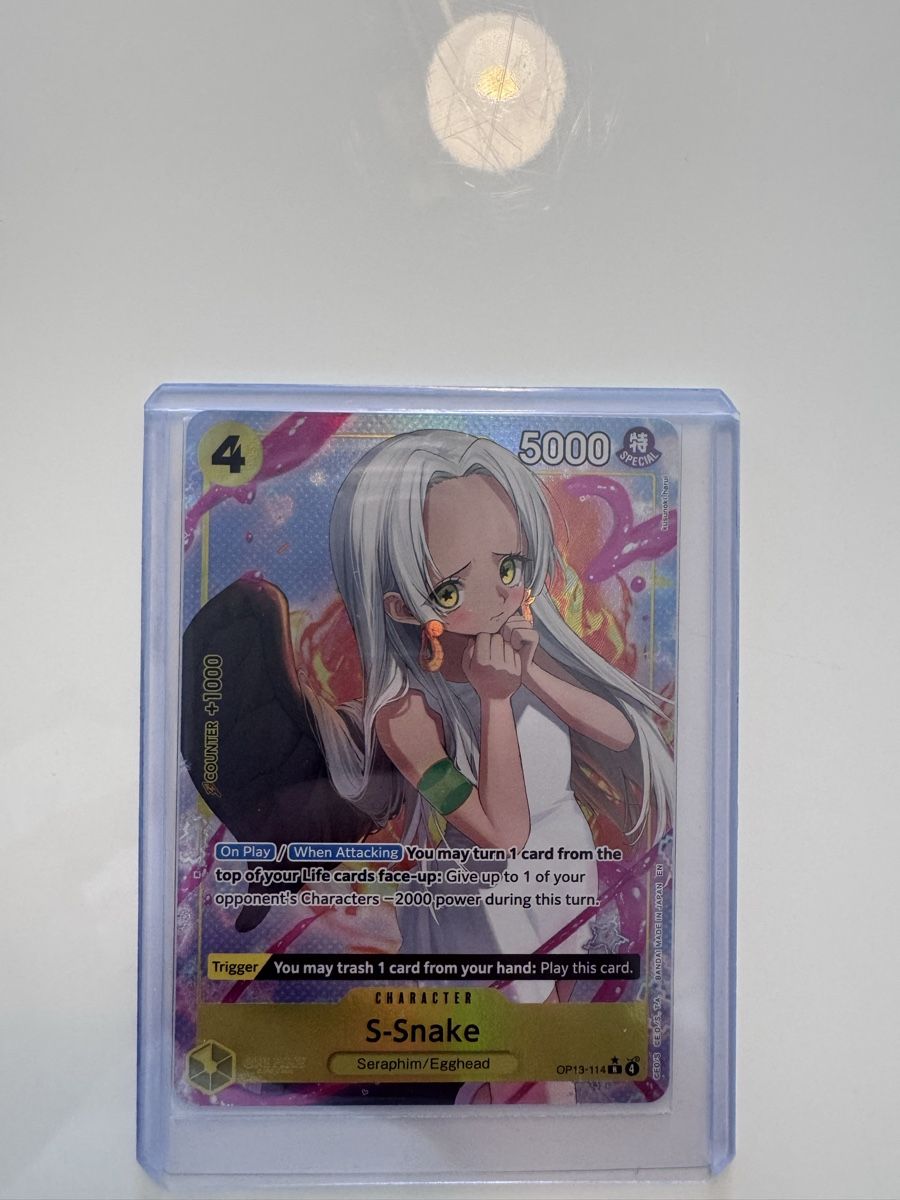 Bandai Carte collezionabili: Snake - OP13-114 – Nuovo (secondo la descrizione) da Seon venduto da baeruu
