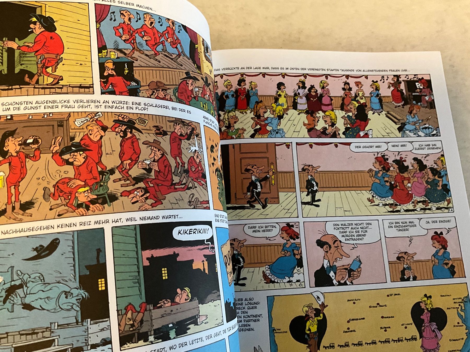 Fumetti: Lucky Luke - Die Verlobte - Comic Band 48 – Usato da Agriswil venduto da Ueli03 2