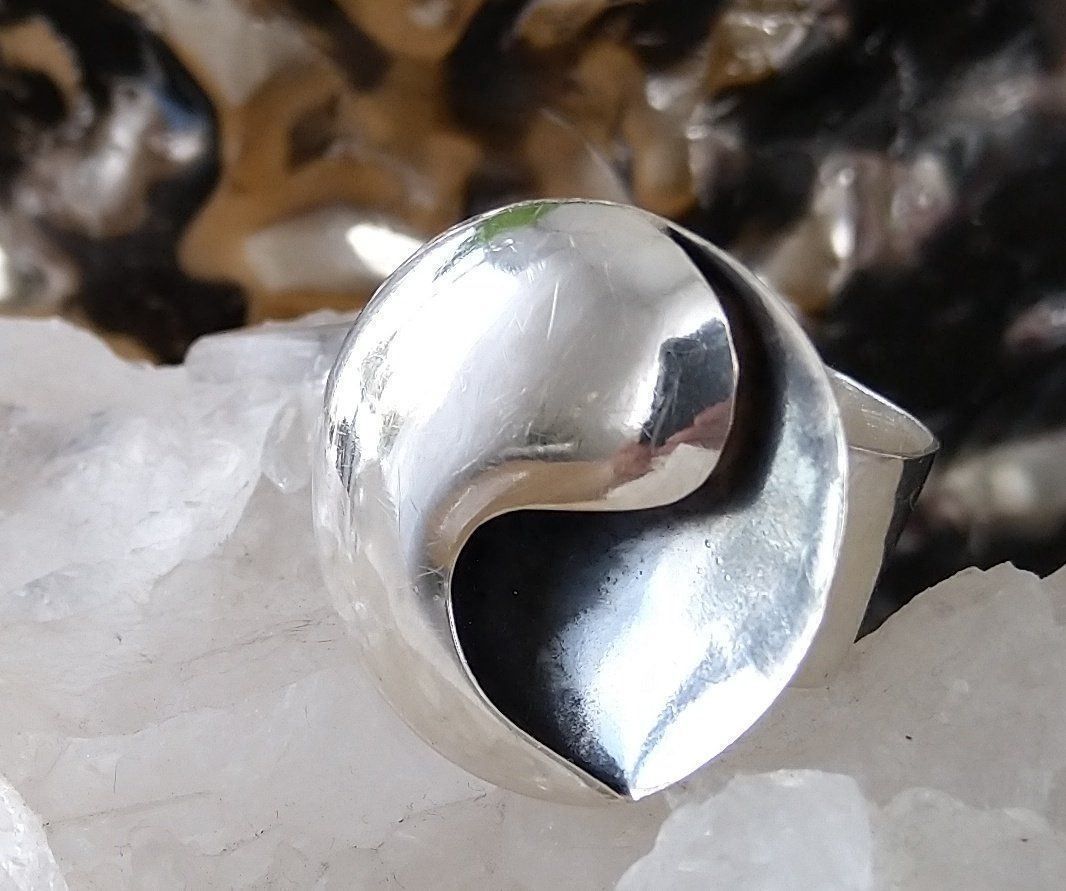 Ringe: MODERNER  RING in 925 SILBER – Gebraucht aus Romanshorn von Glitzer-Paradies 3