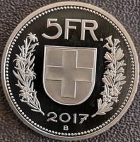 5 Franken 2017 stgl. / aus Münzsatz