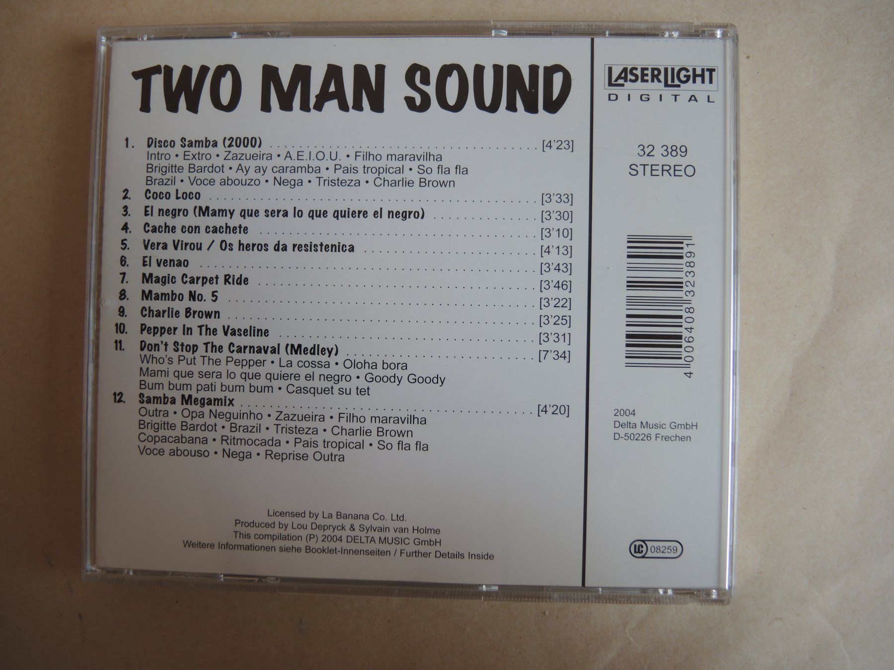 CD: Two Man Sound - Disco Samba   CD Sommerhits – Usato da Rorschach venduto da maeck8 2