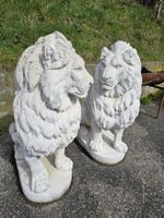 2 très Grand Lion en pierre reconstituer hauteur 135cm 600kg