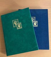 Briefmarkensammlung, zwei Bücher