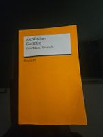 Archilochos - Gedichte - Griechisch/Deutsch - Reclam
