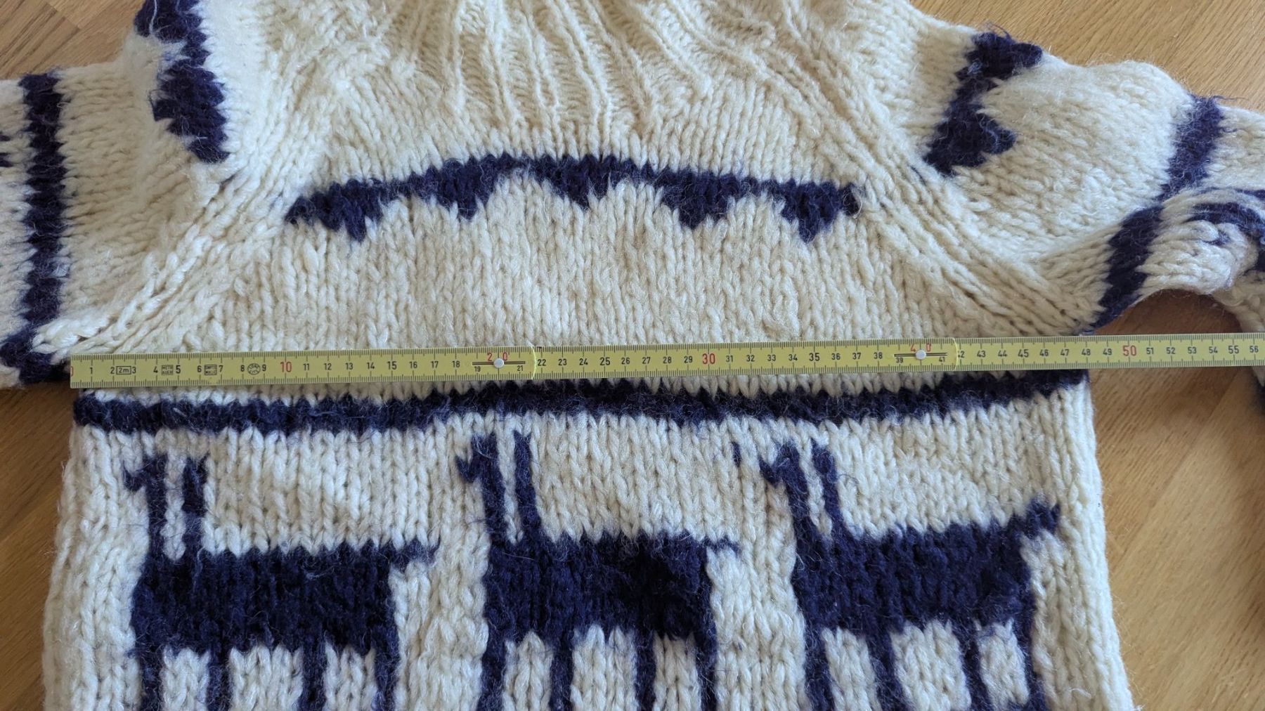 Pullover & Sweatshirts: Warmer Wollpullover / Strickpullover Lama Alpaka Anden – Gebraucht aus Belp von Sunny132 1