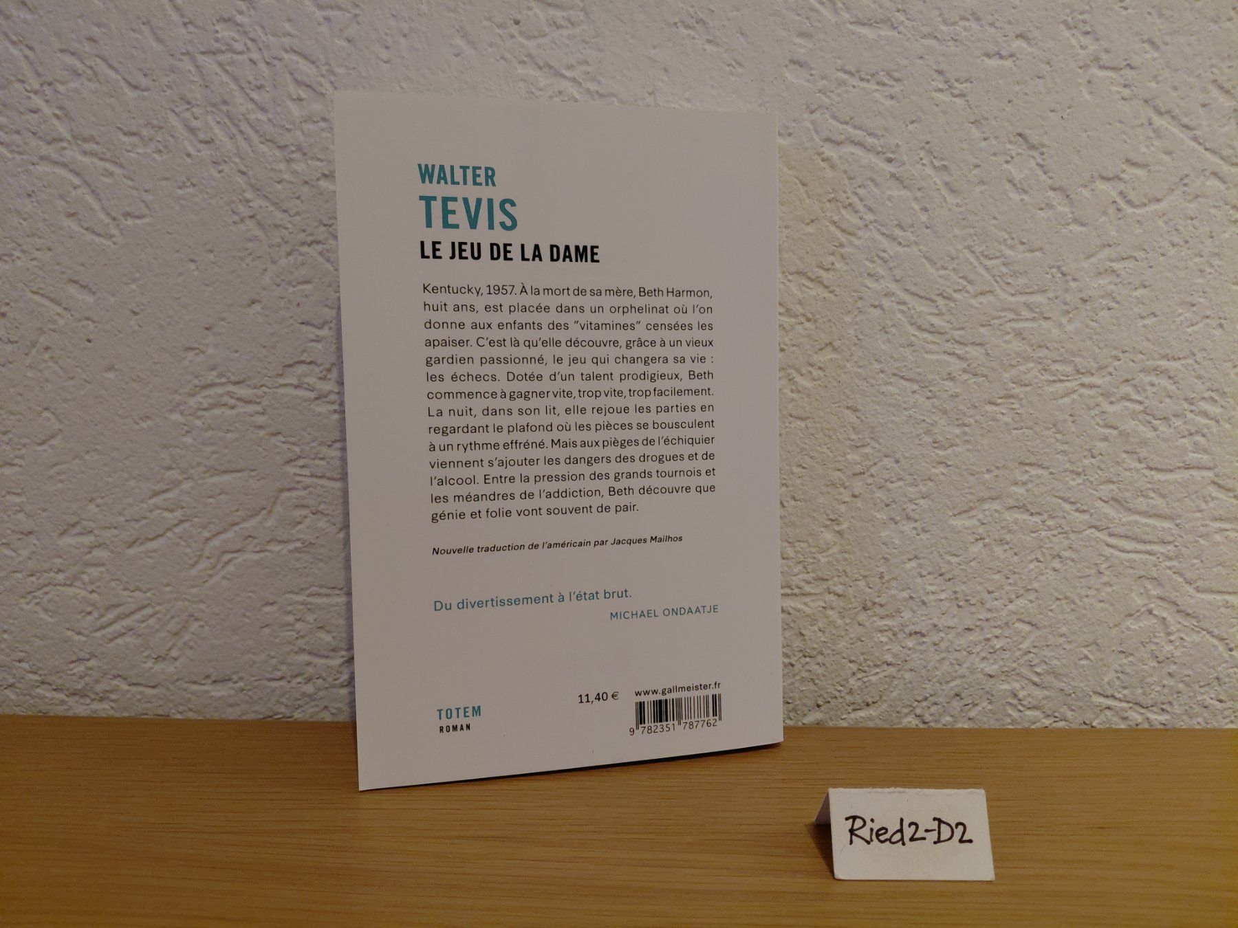 Libri: Roman Le Jeu de la Dame – Usato da La Chaux-de-Fonds venduto da Ried2-D2 1