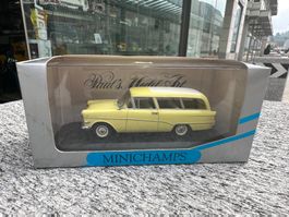 Minichamps 1:43 Opel Rekord P1 1958 yellow ‪‪‪