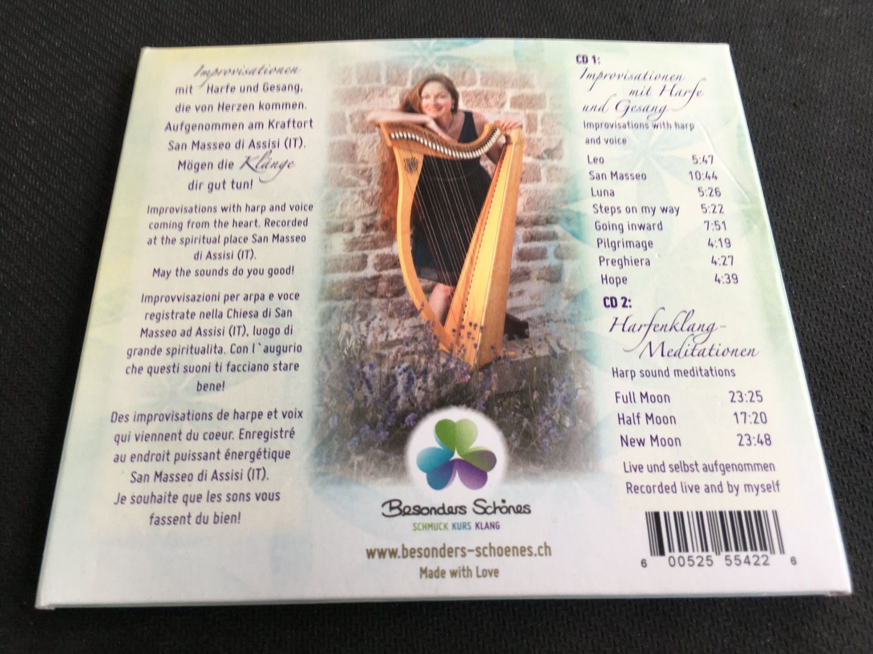 CD: Stefanie Klees - Assisi Moon -CD- 2cd Digipack – Usato da St.Gallen venduto da MedienJoe 2