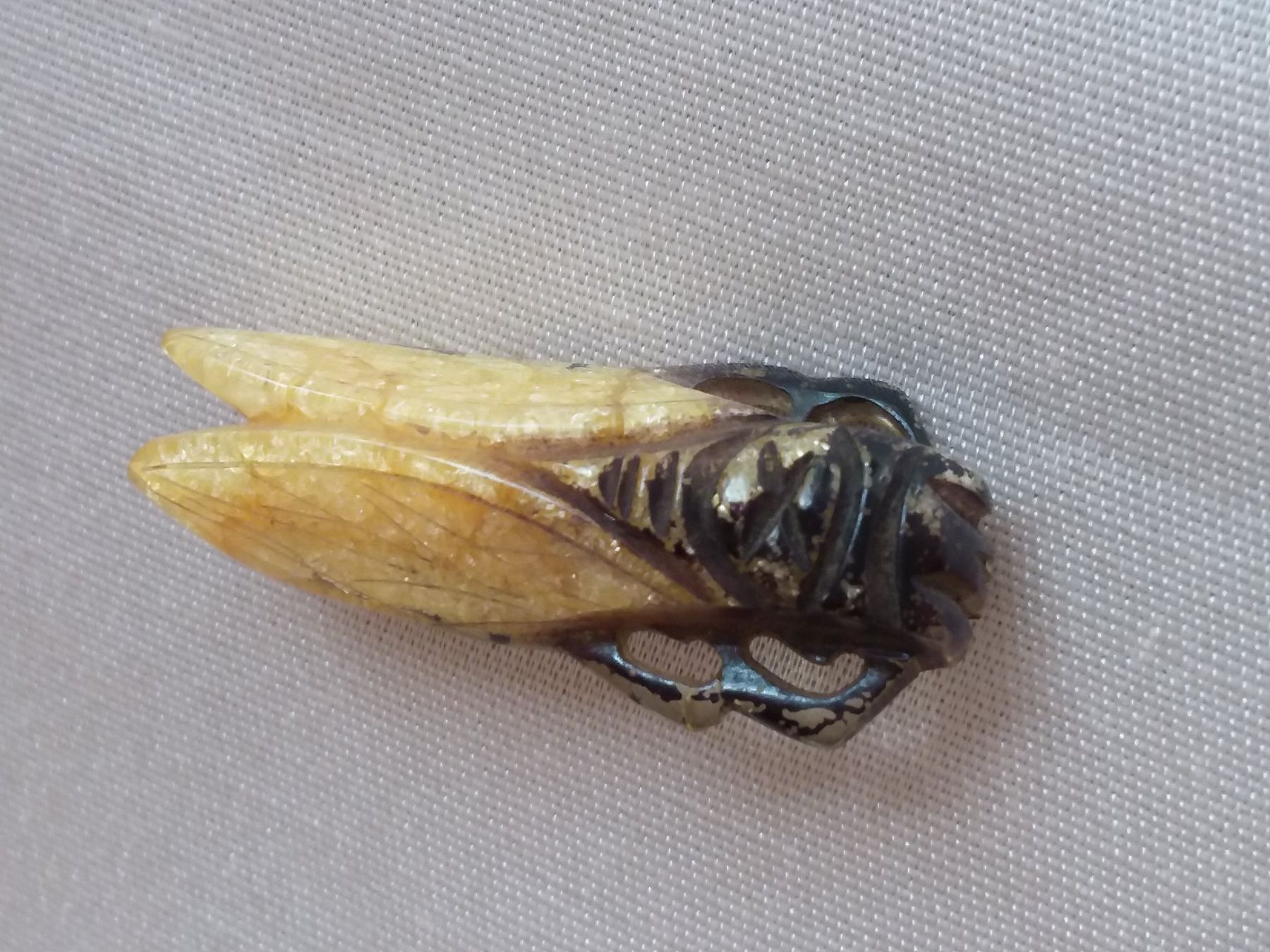 Spille & Fermagli: Antike Grille Insekten Brosche ca 1900 – Usato da Zürich venduto da helsan 4