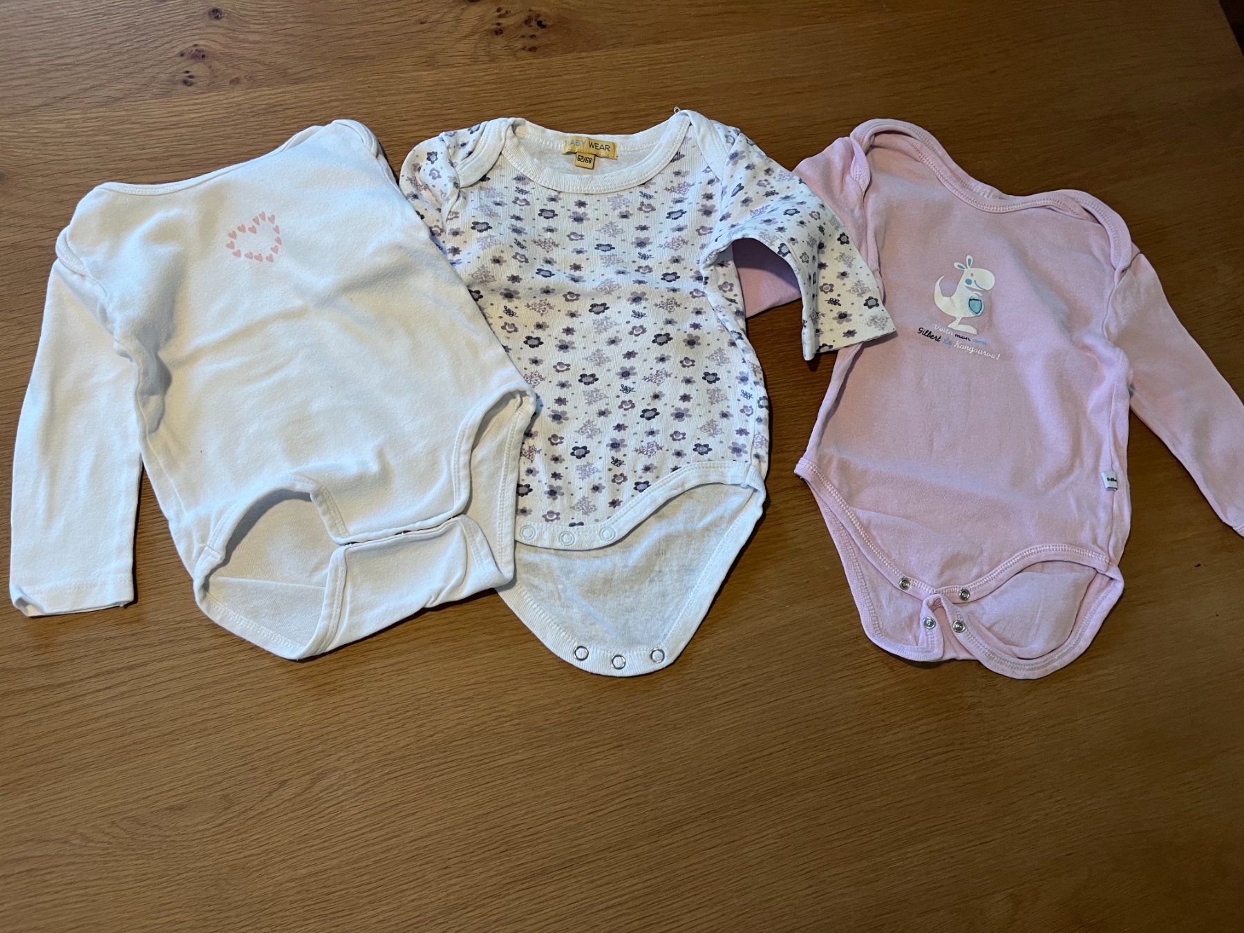 Unterwäsche: 7er Set Bodys Baby Mädchen Größe 62/68 – Gebraucht aus Wolfwil von NewGirl 4