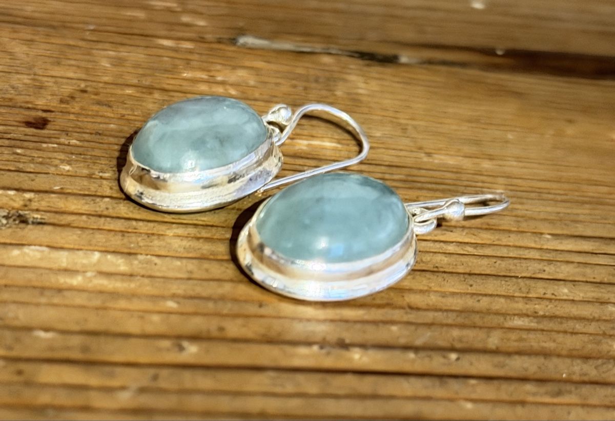 Ohrringe & -stecker: Ohrringe Silber  mit Aquamarin. Silber 925.  – Neu (gemäss Beschreibung) aus Donat von troja007 1
