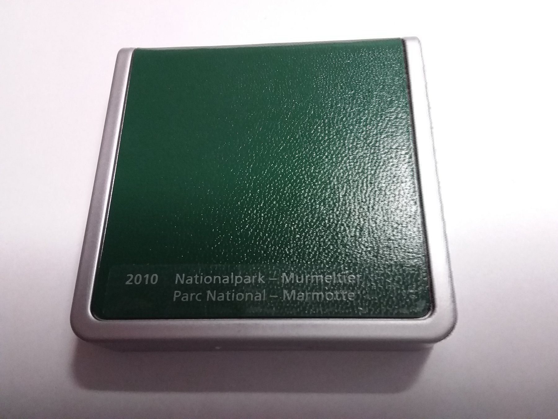 Tutti le monete: 2010 Parc National  Marmotte  PP – Nuovo e nell'imballaggio originale da Neuchâtel venduto da pasprie 3
