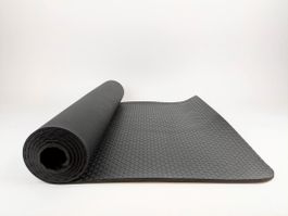 BLACKROLL MAT Gymnastikmatte schwarz 65x185