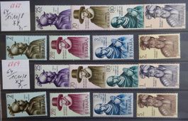 Spanien Kat. 1511-1518 ** Kat. 14 Euro