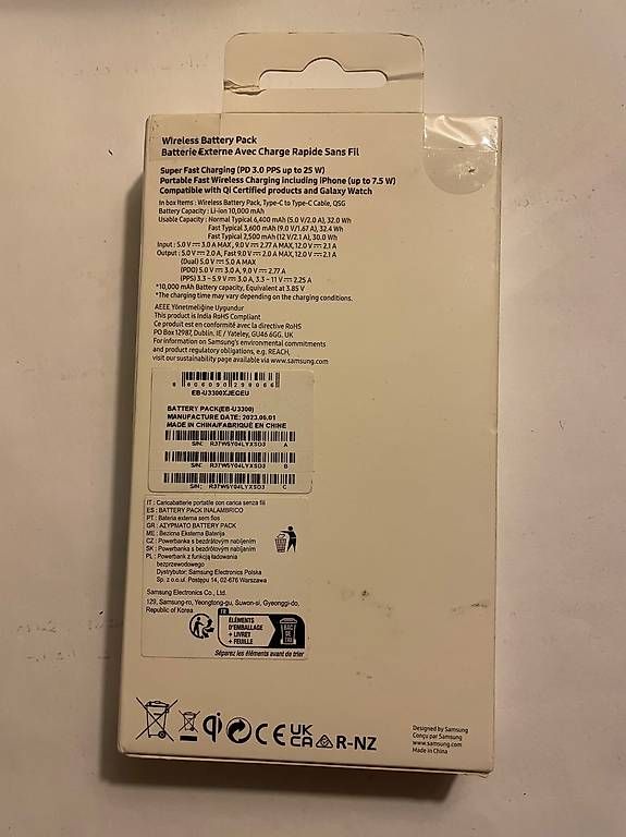 Batterie: Batterie portable wireless – Usato da La Sarraz venduto da ann_kaline 1