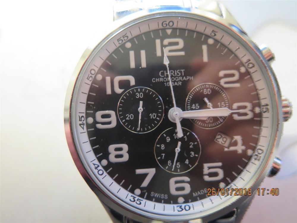 Christ Chronograph Batterie wechseln Kaufen auf Ricardo