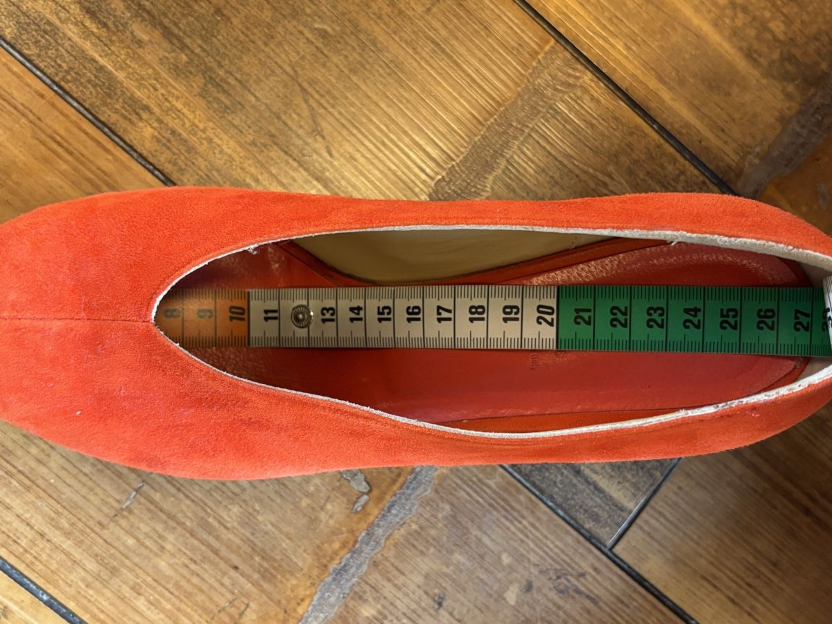 Damenschuhe: Escarpins Ayede 40.5 daim orange – Gebraucht aus Dotzigen von SecondHandGems 6
