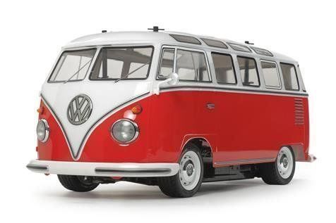 Tamiya Modellismo RC: Tamiya VW Bus Bausatz NEU – Nuovo e nell'imballaggio originale da Horgen venduto da RcModell
