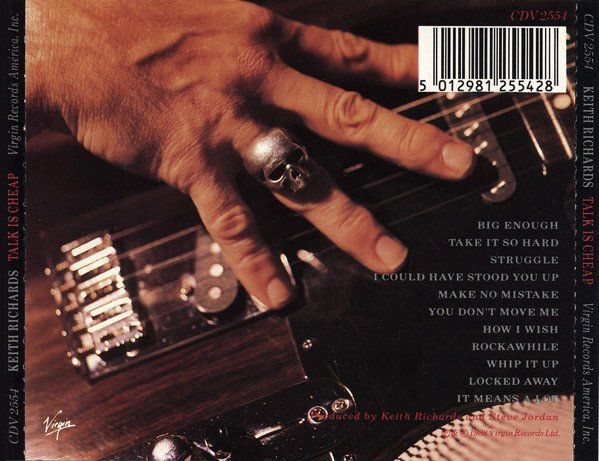 CD: Keith Richards – Talk Is Cheap – Usato da St.Gallen venduto da jalamusic 1