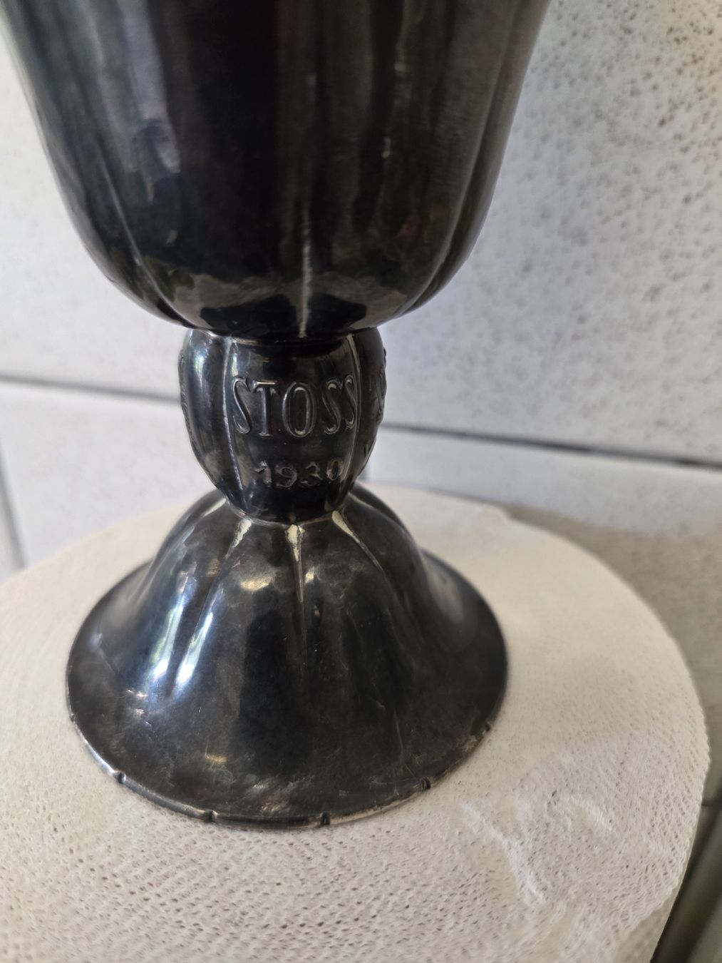 Jezler Altre raccolte & rarità: Jezler Silber Schützenbecher Stoss 1930 – Usato da Dietikon venduto da Allegra34 1