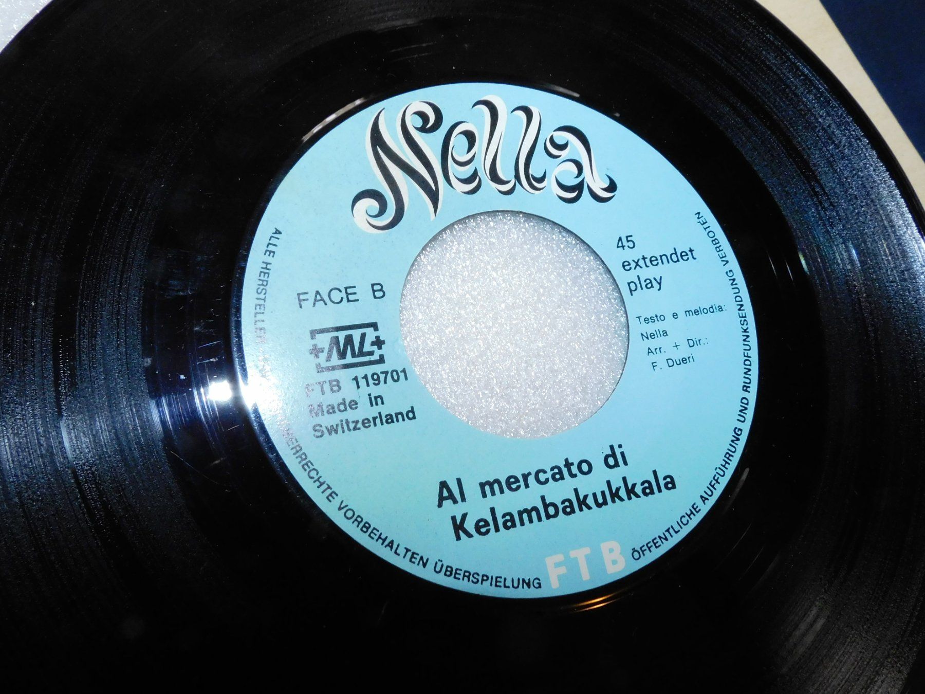 Dischi in vinile: Single Nella Chehr eifach de Rügge - 50er 60er   Single – Usato da Sursee venduto da 76 6
