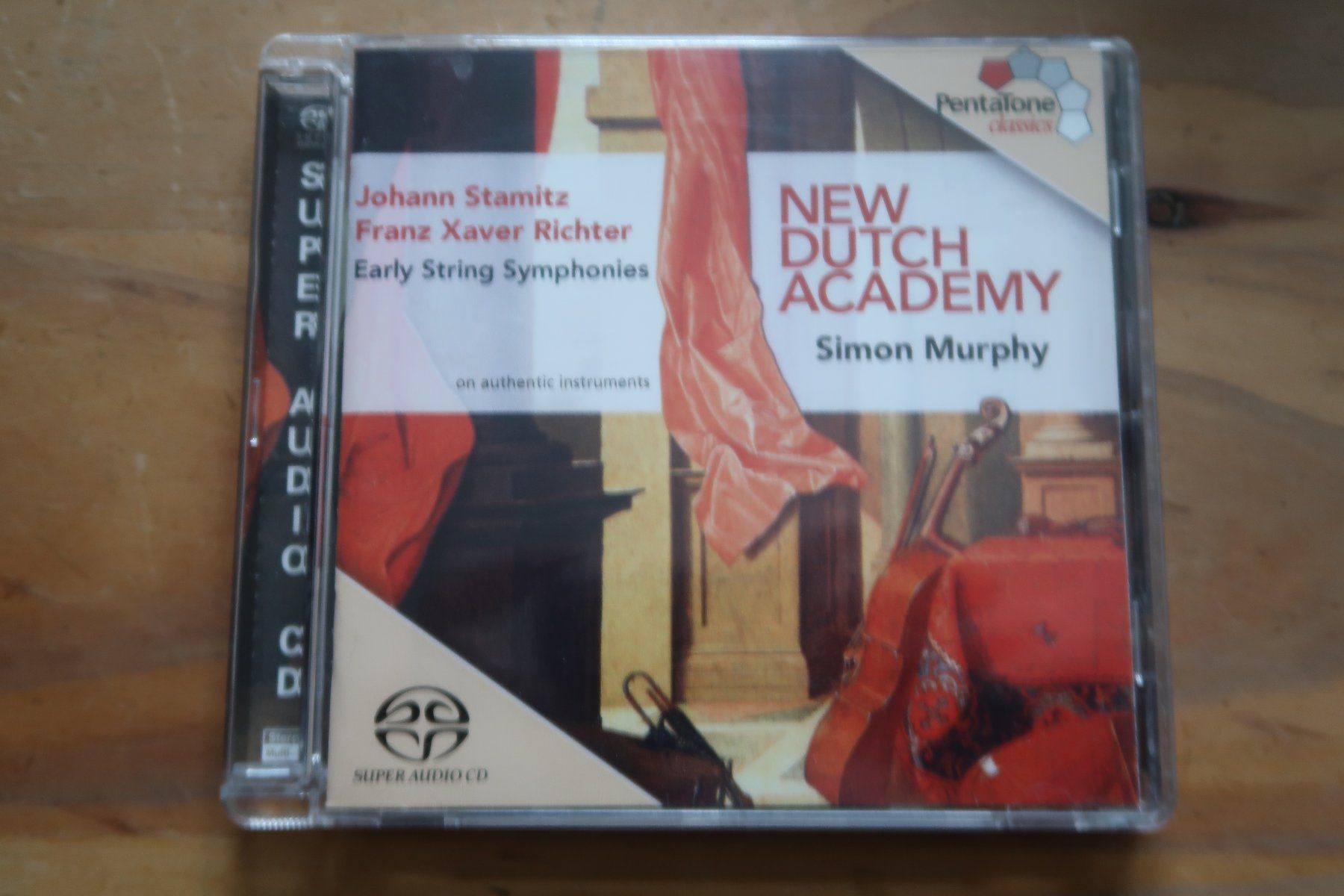 CD: STAMITZ RICHTER - EARLY STRING SYMPHONIES - MURPHY - SACD – Usato da Basel venduto da Patiscat