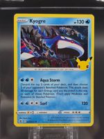 Kyogre #3 Celebrations 25th NM / 🇬🇧
