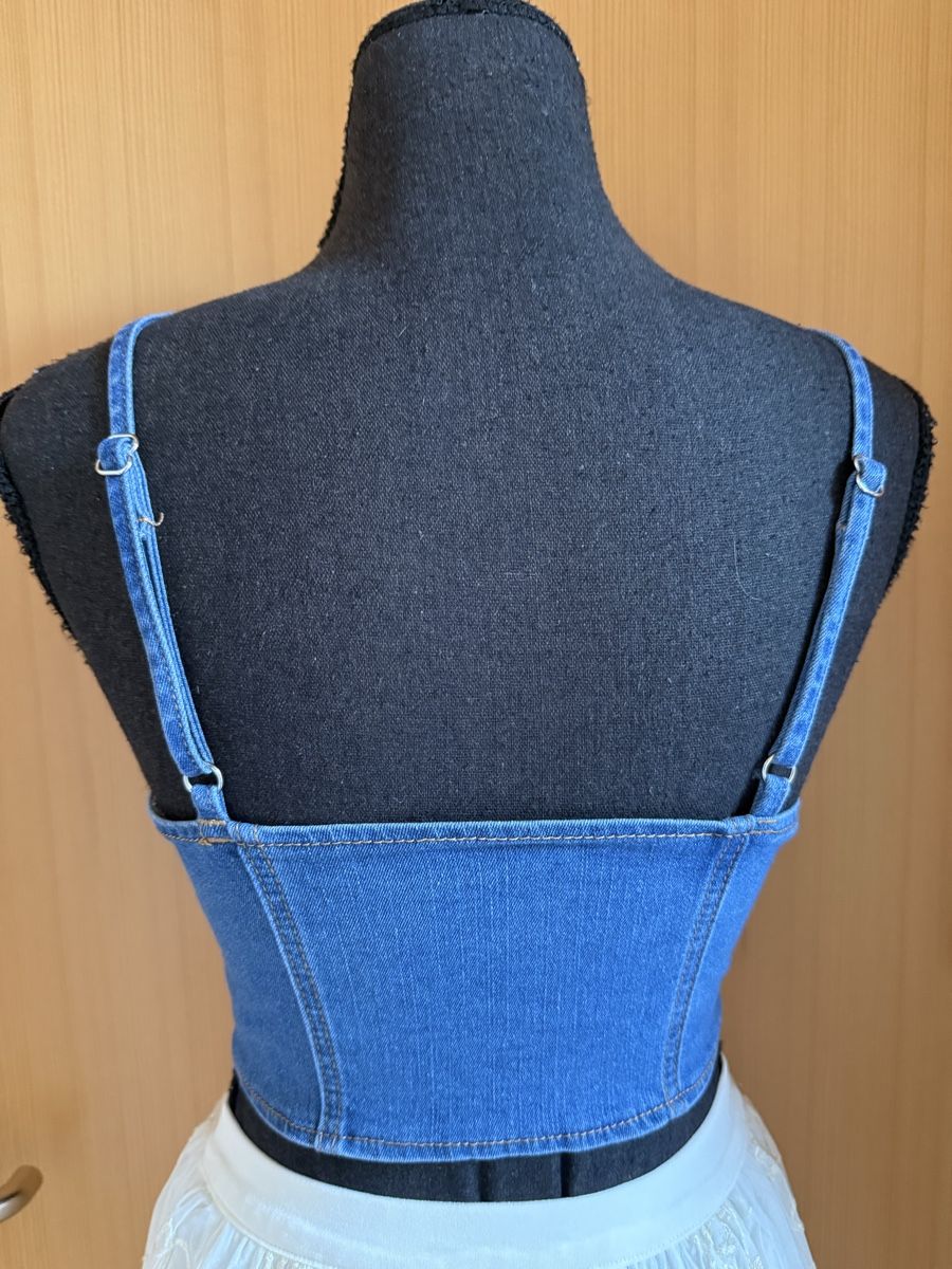 Top: elastisches Boho Jeanstop – Nuovo (secondo la descrizione) da Sigriswil venduto da ck56 2