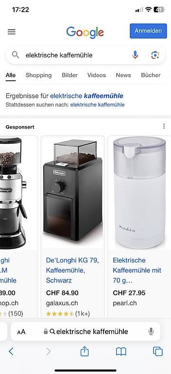 Elettrodomestici da cucina: Kaffemühle elektrisch DeLonghi 2xgebraucht – Usato da Gerzensee venduto da ettigirbs 3